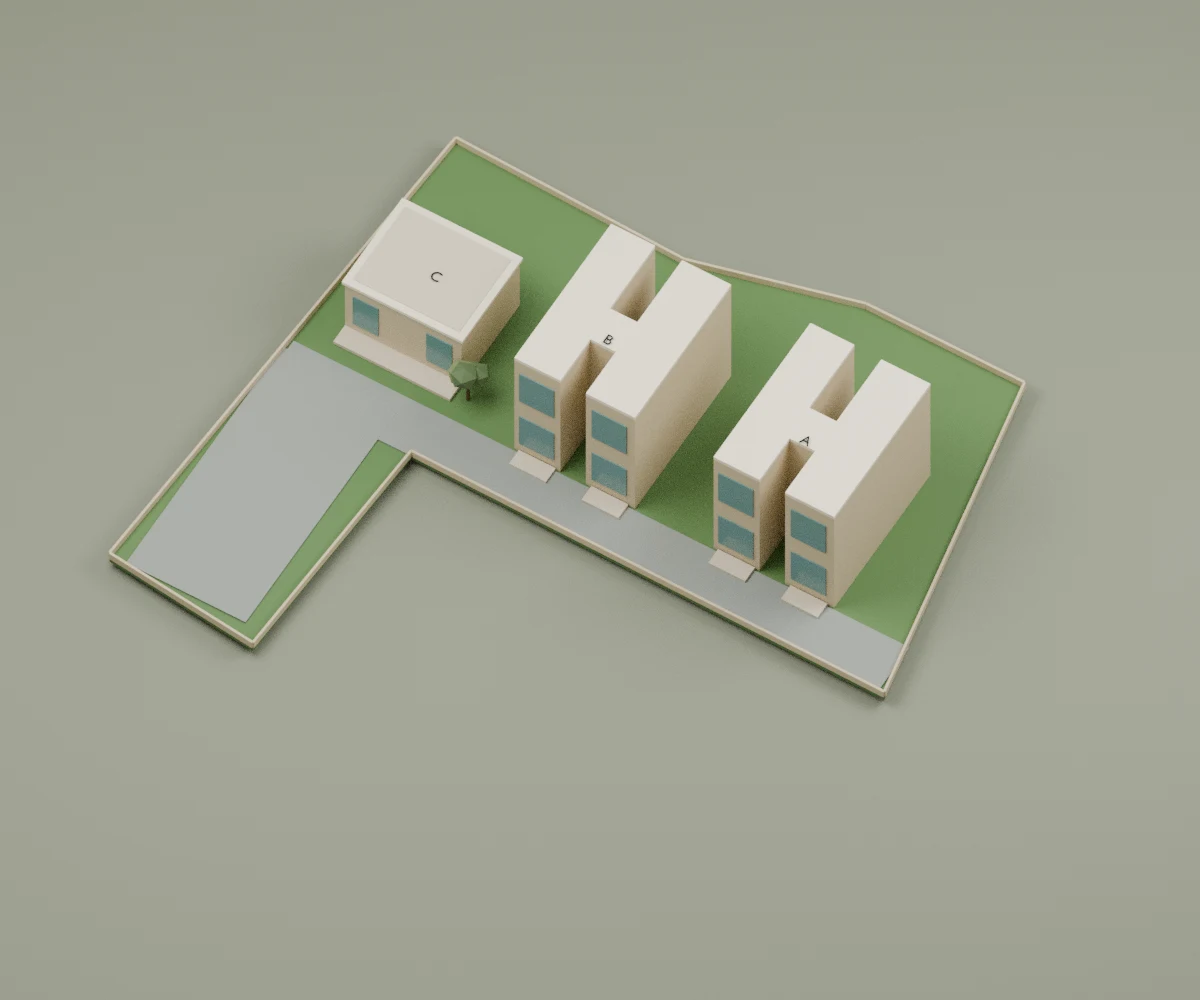 Gümüşlük · Vaziyet · 3B maket