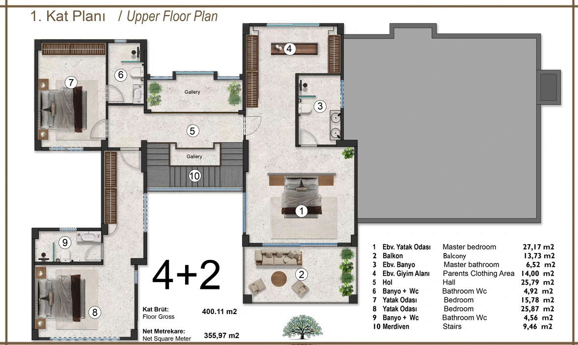 Karakaya · 1. kat · Kaynak plan