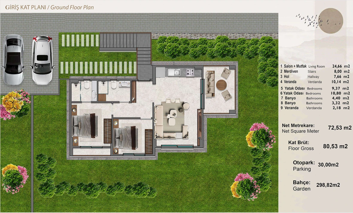 Yukarı İslamhaneleri · Giriş katı · Kaynak plan